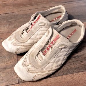 Unisex Prada vintage leather shoes 40